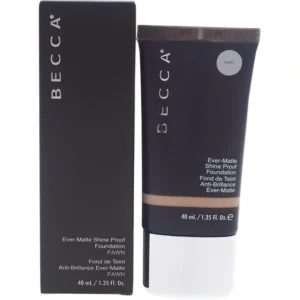Discount Becca Ever-Matte Shine Proof Foundation - Fawn by Becca for Women - 1.35 oz Foundation - GlowEssence Care - Embrace the Essence of Radiance with Premium Skincare Solutions