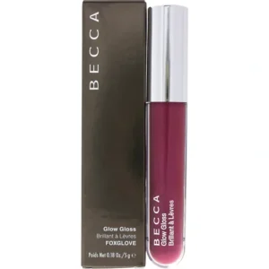 New Becca Glow Gloss - Foxglove by Becca for Women - 0.18 oz Lip Gloss - GlowEssence Care - Embrace the Essence of Radiance with Premium Skincare Solutions