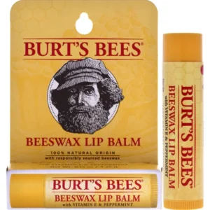 Cheap Beeswax Lip Balm With Vitamin E Peppermint Blister by Burts Bees for Unisex - 0.15 oz Lip Balm Blister - GlowEssence Care - Embrace the Essence of Radiance with Premium Skincare Solutions