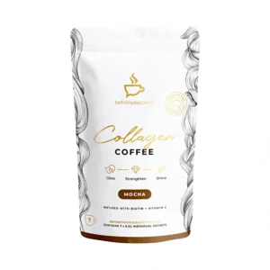 Beauty*Before You Speak Collagen Coffee Mocha 6.5g x 7 Pack - GlowEssence Care - Embrace the Essence of Radiance with Premium Skincare Solutions