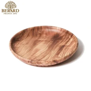 Best Berard Olive Wood Plate 22cm Fixed Size - GlowEssence Care - Embrace the Essence of Radiance with Premium Skincare Solutions