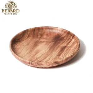 Wash*Berard Olive Wood Plate 14cm Fixed Size - GlowEssence Care - Embrace the Essence of Radiance with Premium Skincare Solutions