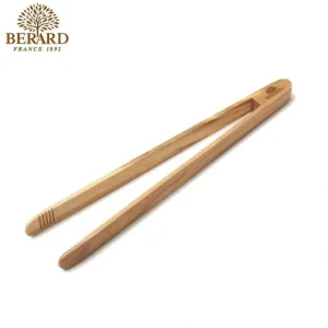 Wash*Berard Olive Wood Toast Pincher Food Tongs 8" Fixed Size - GlowEssence Care - Embrace the Essence of Radiance with Premium Skincare Solutions