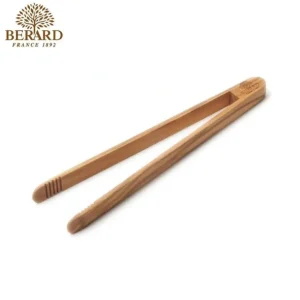 Fashion Berard Olive Wood Toast Pincher Food Tongs 6.5" Fixed Size - GlowEssence Care - Embrace the Essence of Radiance with Premium Skincare Solutions