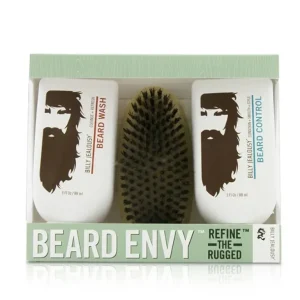 Fashion Billy Jealousy Beard Envy Kit: Beard Wash + Beard Control + brush 1pcs 3pcs 88ml - GlowEssence Care - Embrace the Essence of Radiance with Premium Skincare Solutions