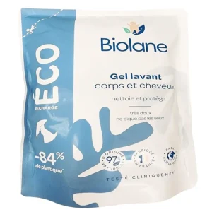 Discount Biolane Biolane - 2 in 1 Body and Hair Cleanser Refill 500ml 500ml - GlowEssence Care - Embrace the Essence of Radiance with Premium Skincare Solutions