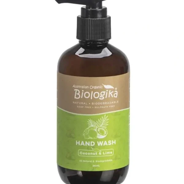 Clearance Biologika Hand Wash Coconut & Lime 250ml - GlowEssence Care - Embrace the Essence of Radiance with Premium Skincare Solutions