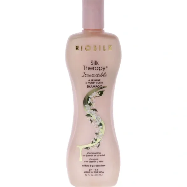 Beauty*BioSilk Silk Therapy Irresistible Shampoo by Biosilk for Women - 12 oz Shampoo - GlowEssence Care - Embrace the Essence of Radiance with Premium Skincare Solutions