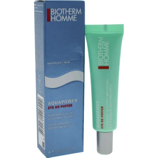New Biotherm Aquapower Eye Hydrator by Biotherm for Men - 0.5 oz Hydrator - GlowEssence Care - Embrace the Essence of Radiance with Premium Skincare Solutions