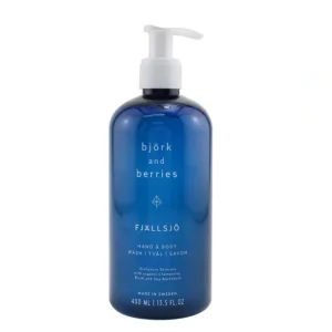 Fashion Bjork & Berries Fjallsjo Hand & Body Wash 400ml/13.5oz - GlowEssence Care - Embrace the Essence of Radiance with Premium Skincare Solutions