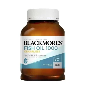 Store Blackmores Blackmores - Odourless Fish Oil 1000mg 400 Cap Fixed Size - GlowEssence Care - Embrace the Essence of Radiance with Premium Skincare Solutions