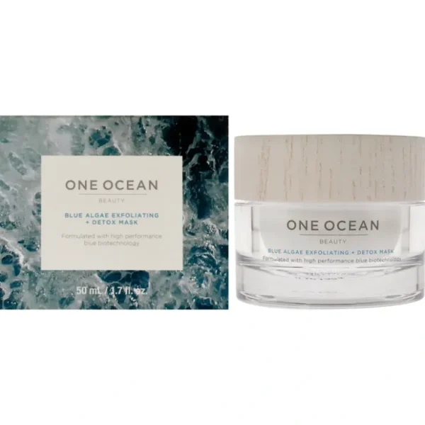 Beauty*Blue Algae Exfoliating Plus Detox Mask by One Ocean Beauty for Women - 1.7 oz Mask - GlowEssence Care - Embrace the Essence of Radiance with Premium Skincare Solutions