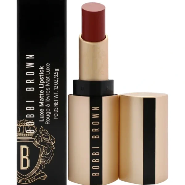 Store Bobbi Brown Luxe Matte Lipstick - 04 Claret by Bobbi Brown for Women - 0.12 oz Lipstick - GlowEssence Care - Embrace the Essence of Radiance with Premium Skincare Solutions
