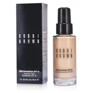 Store Bobbi Brown Skin Foundation SPF 15 - # 0 Porcelain 30ml/1oz - GlowEssence Care - Embrace the Essence of Radiance with Premium Skincare Solutions