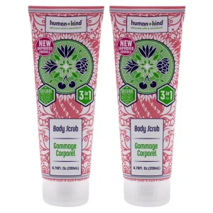Shop Body Scrub - Pack of 2 by Human+Kind for Unisex - 6.46 oz Scrub - GlowEssence Care - Embrace the Essence of Radiance with Premium Skincare Solutions