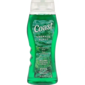 Wash*Body Wash - Emerald Burst by Coast for Unisex - 18 oz Body Wash - GlowEssence Care - Embrace the Essence of Radiance with Premium Skincare Solutions