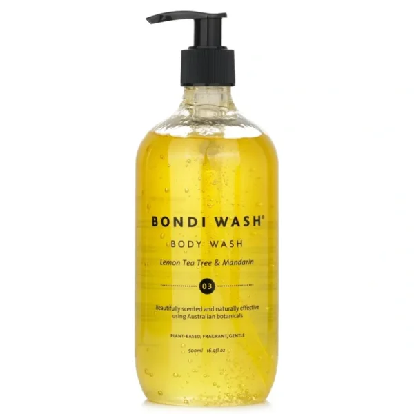 Wash*BONDI WASH Body Wash - # Lemon Tea Tree & Mandarin 500ml/16.9oz - GlowEssence Care - Embrace the Essence of Radiance with Premium Skincare Solutions