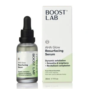 Discount BOOST LAB AHA Glow Resurfacing Serum 30ml - GlowEssence Care - Embrace the Essence of Radiance with Premium Skincare Solutions