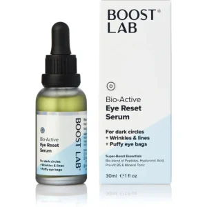 Flash Sale BOOST LAB Bio-Active Eye Reset Serum 30ml - GlowEssence Care - Embrace the Essence of Radiance with Premium Skincare Solutions