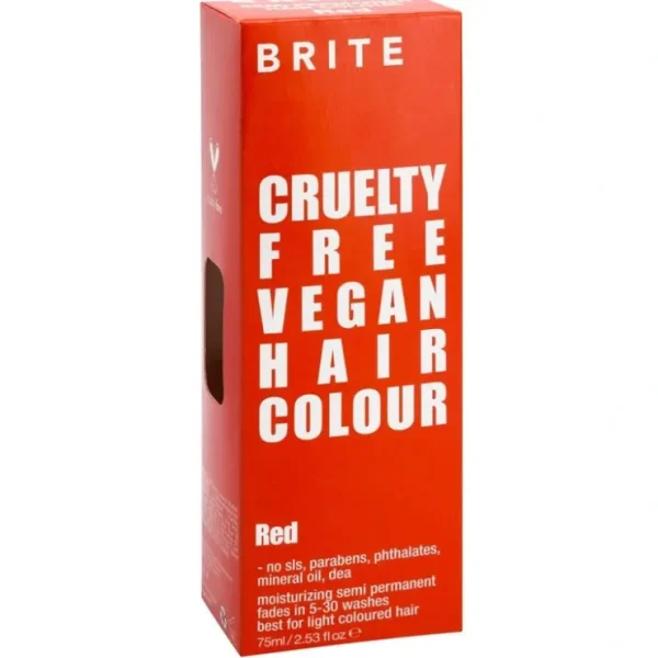 Wash*Brite Organix Semi Permanent Hair Colour 75 ml - Red - GlowEssence Care - Embrace the Essence of Radiance with Premium Skincare Solutions