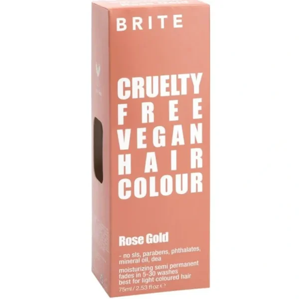 Wash*Brite Organix Semi Permanent Hair Colour 75 ml - Rose Gold - GlowEssence Care - Embrace the Essence of Radiance with Premium Skincare Solutions