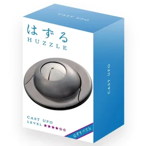 Clearance Broadway Toys Hanayama | UFO Hanayama Metal Brainteaser Puzzle Mensa Rated Level 4 75*119*45 mm - GlowEssence Care - Embrace the Essence of Radiance with Premium Skincare Solutions
