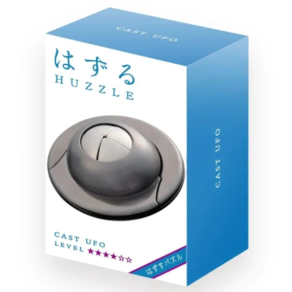 Clearance Broadway Toys Hanayama | UFO Hanayama Metal Brainteaser Puzzle Mensa Rated Level 4 75*119*45 mm - GlowEssence Care - Embrace the Essence of Radiance with Premium Skincare Solutions