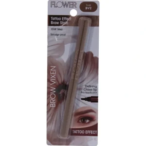Store Brow Vixen Tattoo Effect Brow Stain - BV2 Taupe by Flower Beauty for Women - 0.034 oz Eyebrow - GlowEssence Care - Embrace the Essence of Radiance with Premium Skincare Solutions