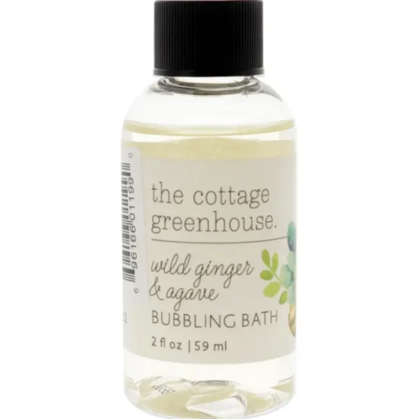 Wash*Bubbling Bath - Wild Ginger and Agave by The Cottage Greenhouse for Unisex - 2 oz Body Wash - GlowEssence Care - Embrace the Essence of Radiance with Premium Skincare Solutions