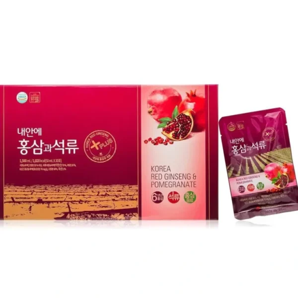 Beauty*Bulrogeon Bulrogeon Korean Red Ginseng & Pomegranate Drink Gift Set (30pcs) Fixed Size - GlowEssence Care - Embrace the Essence of Radiance with Premium Skincare Solutions