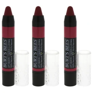 New Burts Bees Burts Bees Lip Crayon - 417 Niagara Overlook by Burts Bees for Women - 0.11 oz Lipstick - Pack of 3 - GlowEssence Care - Embrace the Essence of Radiance with Premium Skincare Solutions