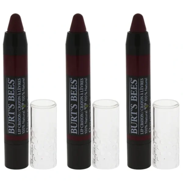 Best Sale Burts Bees Burts Bees Lip Crayon - 411 Redwood Forest by Burts Bees for Women - 0.11 oz Lipstick - Pack of 3 - GlowEssence Care - Embrace the Essence of Radiance with Premium Skincare Solutions