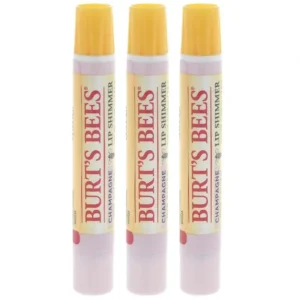 Best Sale Burts Bees Burts Bees Lip Shimmer - Champagne by Burts Bees for Women - 0.09 oz Lip Shimmer - Pack of 3 - GlowEssence Care - Embrace the Essence of Radiance with Premium Skincare Solutions