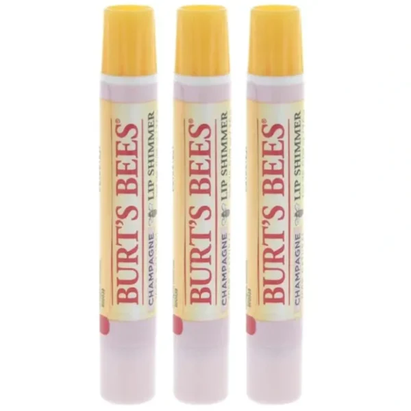 Best Sale Burts Bees Burts Bees Lip Shimmer - Champagne by Burts Bees for Women - 0.09 oz Lip Shimmer - Pack of 3 - GlowEssence Care - Embrace the Essence of Radiance with Premium Skincare Solutions