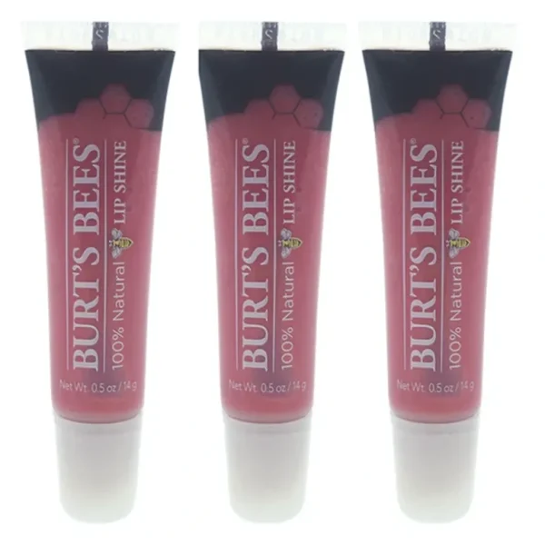 New Burts Bees Burts Bees Lip Shine - 020 Blush by Burts Bees for Women - 0.5 oz Lip Gloss - Pack of 3 - GlowEssence Care - Embrace the Essence of Radiance with Premium Skincare Solutions