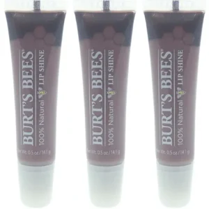 Sale Burts Bees Burts Bees Lip Shine - 016 Spontaneity by Burts Bees for Women - 0.5 oz Lip Gloss - Pack of 3 - GlowEssence Care - Embrace the Essence of Radiance with Premium Skincare Solutions