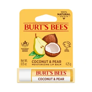 Beauty*Burts Bees Burt's Bees Moisturising Lip Balm Coconut & Pear 4.25g - GlowEssence Care - Embrace the Essence of Radiance with Premium Skincare Solutions