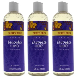 Fashion Burts Bees Calming Lavender and Honey Body Wash by Burts Bees for Women - 12 oz Body Wash - Pack of 3 - GlowEssence Care - Embrace the Essence of Radiance with Premium Skincare Solutions
