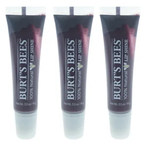 Clearance Burts Bees Lip Shine - 060 Smooch by Burts Bees for Women - 0.5 oz Lip Gloss - Pack of 3 - GlowEssence Care - Embrace the Essence of Radiance with Premium Skincare Solutions