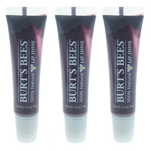 Clearance Burts Bees Lip Shine - 060 Smooch by Burts Bees for Women - 0.5 oz Lip Gloss - Pack of 3 - GlowEssence Care - Embrace the Essence of Radiance with Premium Skincare Solutions