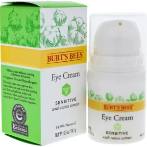 Store Burts Bees Sensitive Eye Cream by Burts Bees for Unisex - 0.5 oz Cream - GlowEssence Care - Embrace the Essence of Radiance with Premium Skincare Solutions