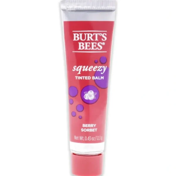 Shop Burts Bees Squeezy Tinted Lip Balm - Berry Sorbet by Burts Bees for Women - 0.43 oz Lip Balm - GlowEssence Care - Embrace the Essence of Radiance with Premium Skincare Solutions