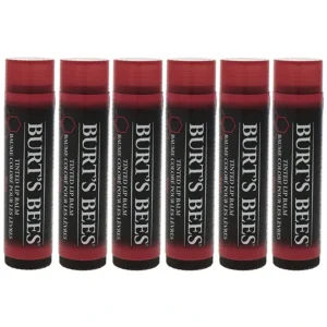 Hot Burts Bees Tinted Lip Balm - Rose by Burts Bees for Unisex - 0.15 oz Lip Balm - Pack of 6 - GlowEssence Care - Embrace the Essence of Radiance with Premium Skincare Solutions