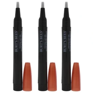 Store Burts Bees Tinted Lip Oil - 604 Caramel Cloud by Burts Bees for Women - 0.04 oz Lip Oil - Pack of 3 - GlowEssence Care - Embrace the Essence of Radiance with Premium Skincare Solutions