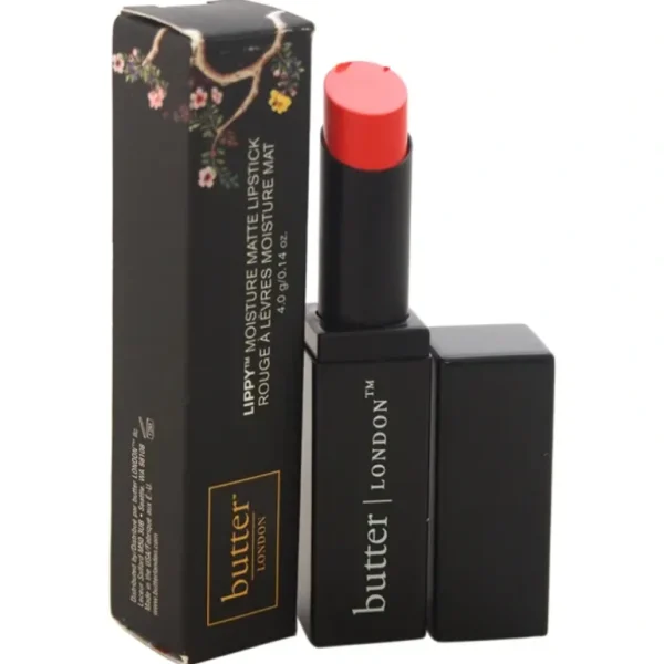 New Butter London Moisture Matte Lipstick - Ladybird by Butter London for Women - 0.14 oz Lipstick - GlowEssence Care - Embrace the Essence of Radiance with Premium Skincare Solutions