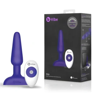 Best B-vibe Trio Anal Plug - # Purple 1 pc - GlowEssence Care - Embrace the Essence of Radiance with Premium Skincare Solutions