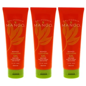 Best Sale California Mango Mango Cleansing Gel Body Wash by California Mango for Unisex - 9 oz Body Wash - Pack of 3 - GlowEssence Care - Embrace the Essence of Radiance with Premium Skincare Solutions