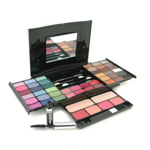 Hot Cameleon MakeUp Kit G2327 (2x Powder, 36x Eyeshadows, 4x Blusher, 1xMascara, 1xEye Pencil, 8x Lip Gloss, 4x Applicators) - GlowEssence Care - Embrace the Essence of Radiance with Premium Skincare Solutions