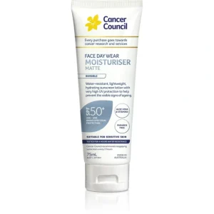 Flash Sale Cancer Council Face Day Wear Moisturiser Invisible Water Resistant SPF50+ 75ml - GlowEssence Care - Embrace the Essence of Radiance with Premium Skincare Solutions