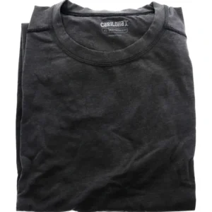 Store Cariloha Bamboo Athletic Crew T-Shirt - Carbon Heather by Cariloha for Men - 1 Pc T-Shirt (XL) - GlowEssence Care - Embrace the Essence of Radiance with Premium Skincare Solutions